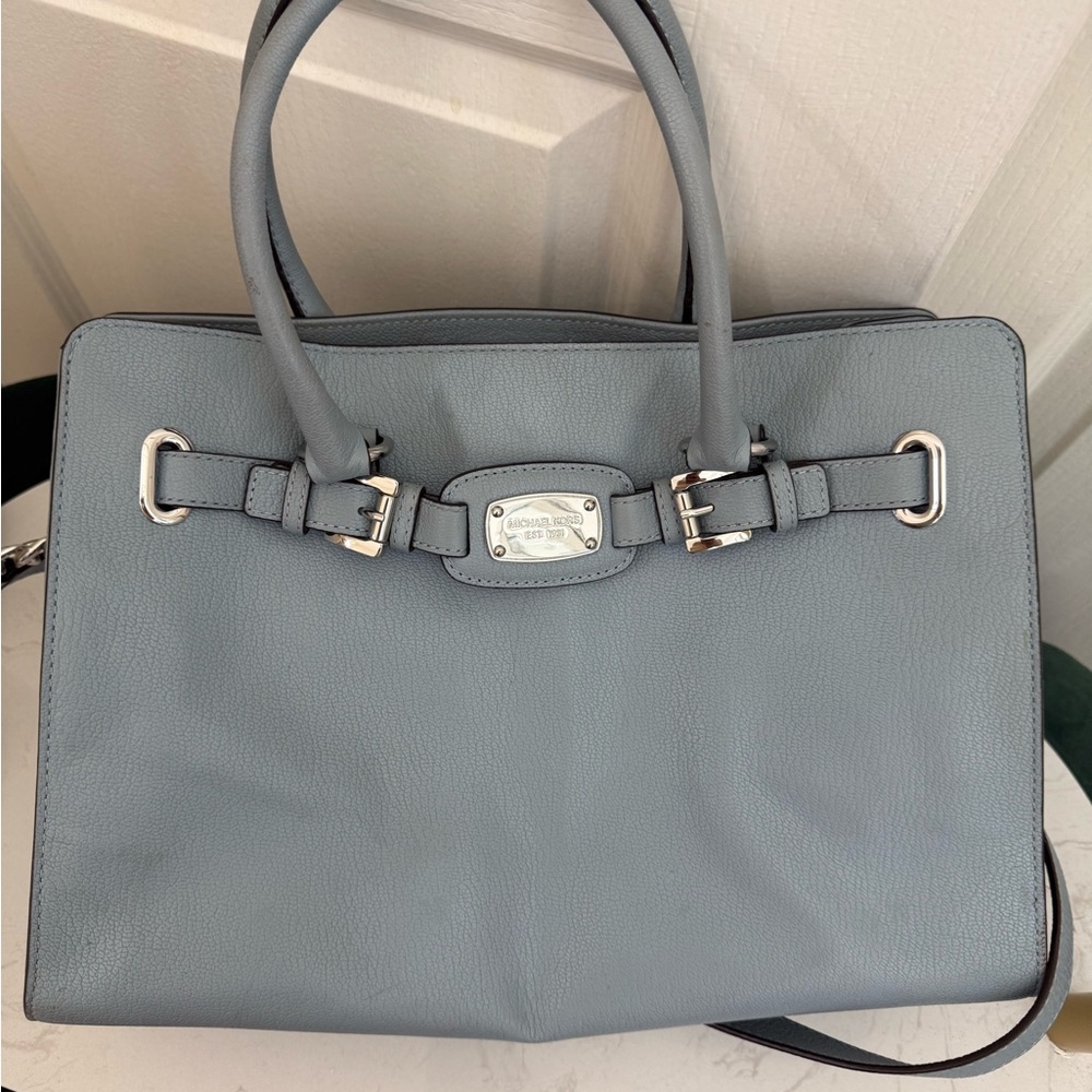 Michael Kors Sky Blue Satchel - Picture 13 of 16
